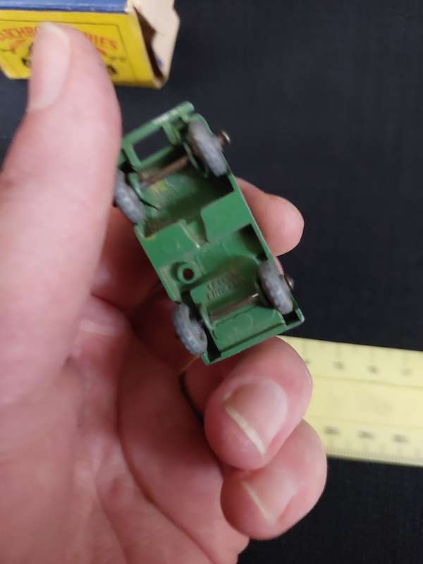 Very Rare Vintage Moko Lesney Match Box Series NO 12 -Land Rover  - View Description