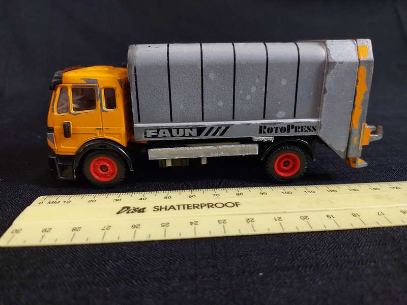 Vintage Siku 2931 Mercedes Faun Rotopress - Quality Model Die Cast Metal - Made in Germany