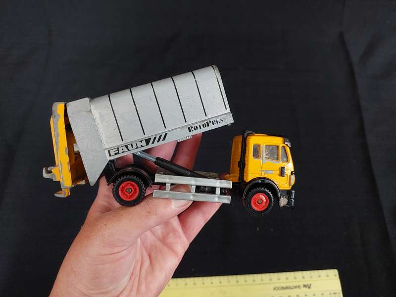 Vintage Siku 2931 Mercedes Faun Rotopress - Quality Model Die Cast Metal - Made in Germany
