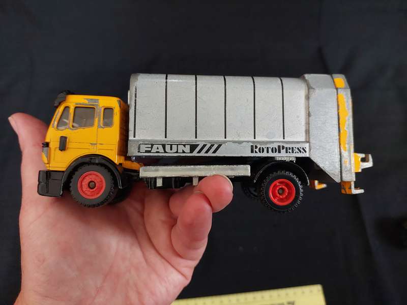 Vintage Siku 2931 Mercedes Faun Rotopress - Quality Model Die Cast Metal - Made in Germany