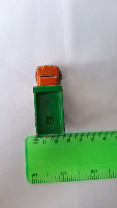 Vintage Lone Star Tuf-Tots (1969-1980) Diecast Orange and Green Construction Truck - Good Condition