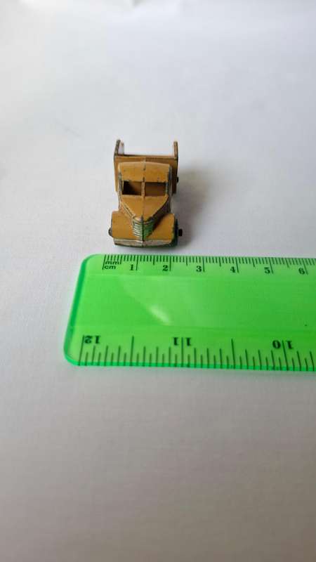 Vintage Lesney Diecast No. 28 Bedford Compressor Truck - Good Condition