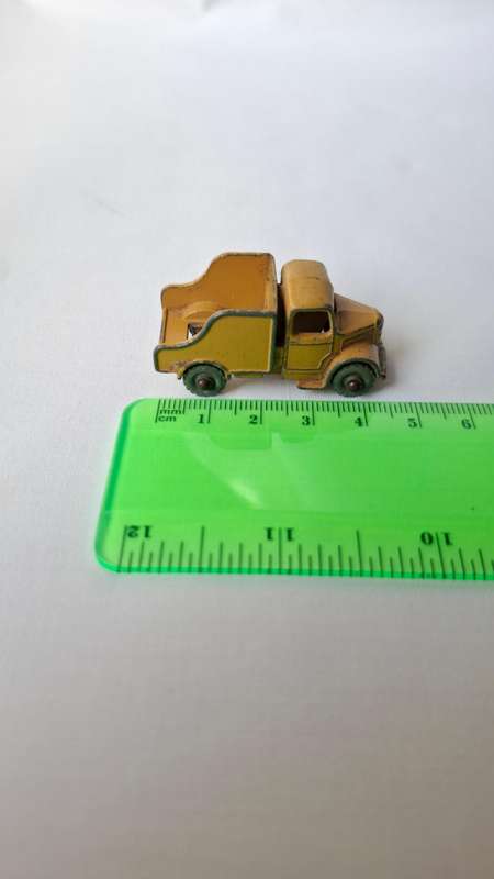 Vintage Lesney Diecast No. 28 Bedford Compressor Truck - Good Condition