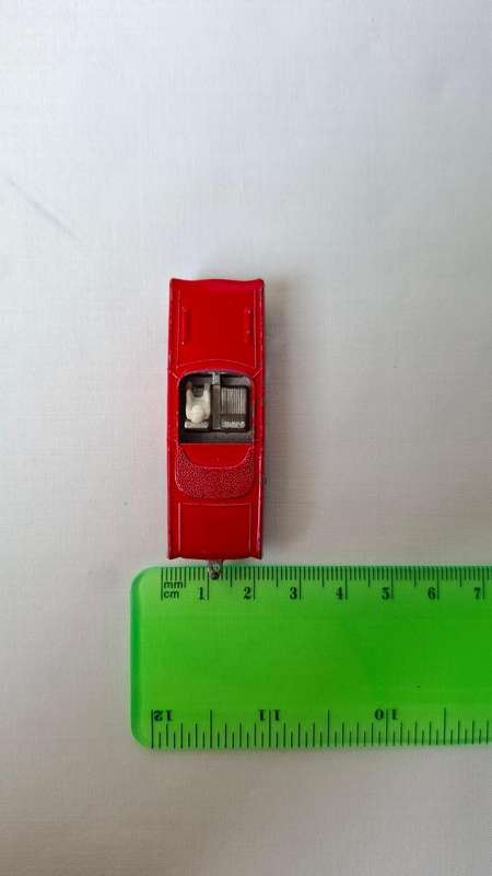 Vintage Lone Star Tuf-Tots (1969-1980) Diecast Red Station Wagon- Good Condition