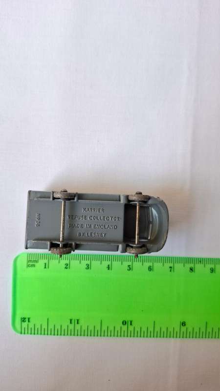 Vintage Lesney Diecast No. 38A2 Karrier Refuse Collector - Good Condition