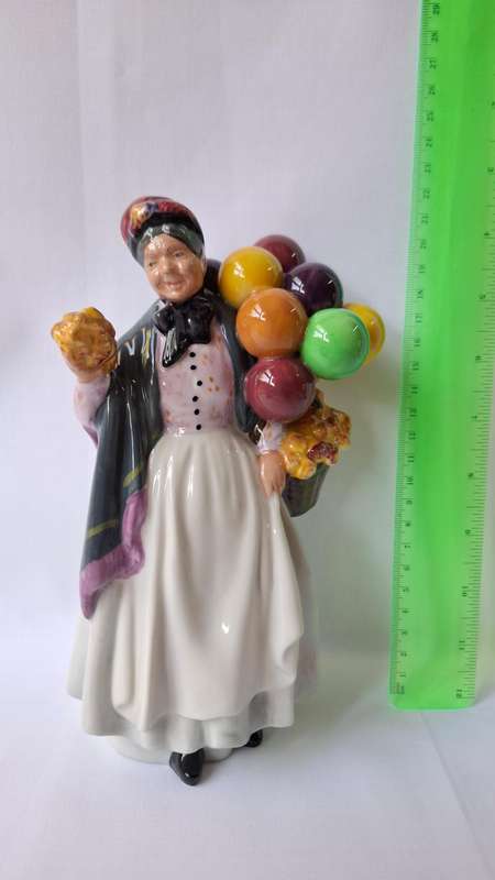 Beautiful Vintage Royal Doulton  "Biddy Pennyfarthing" Figurine - Excellent Condition