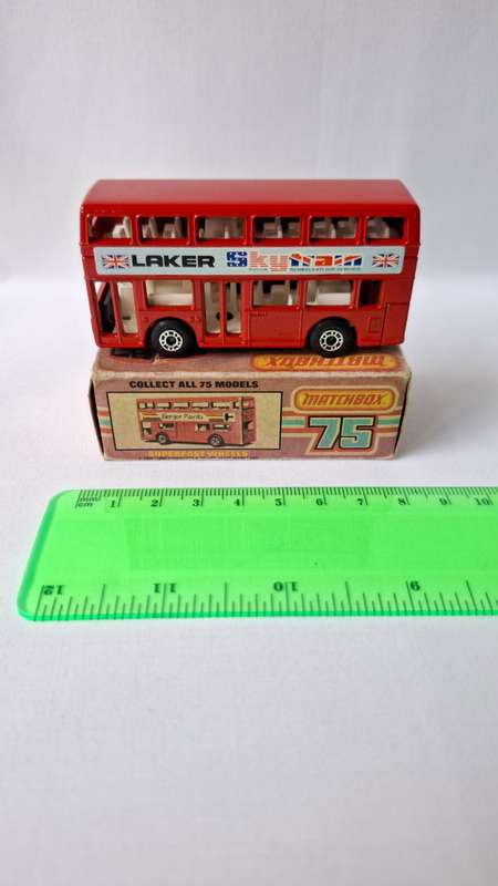Vintage Matchbox Diecast No.17 "Laker Skytrain Londoner" Made By Lesney - Excellent Condition