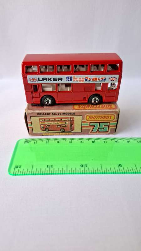 Vintage Matchbox Diecast No.17 "Laker Skytrain Londoner" Made By Lesney - Excellent Condition