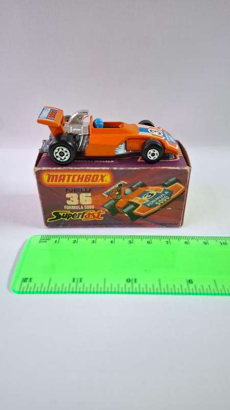 Vintage Matchbox Diecast No.36 "Formula 5000" Made By Lesney - Excellent Condition