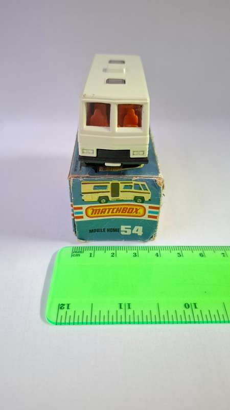 Vintage Matchbox Diecast No.54 "Superfast Mobile Home" Made By Lesney - Excellent Condition