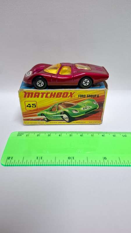 Vintage Matchbox Diecast No.45 "Ford Group 6" Made By Lesney - Excellent Condition