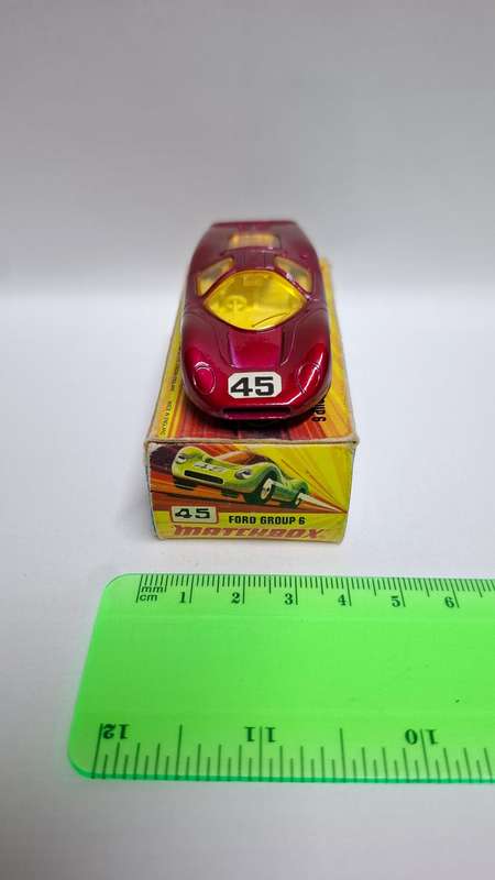Vintage Matchbox Diecast No.45 "Ford Group 6" Made By Lesney - Excellent Condition
