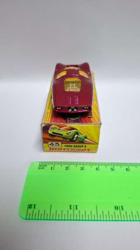 Vintage Matchbox Diecast No.45 "Ford Group 6" Made By Lesney - Excellent Condition