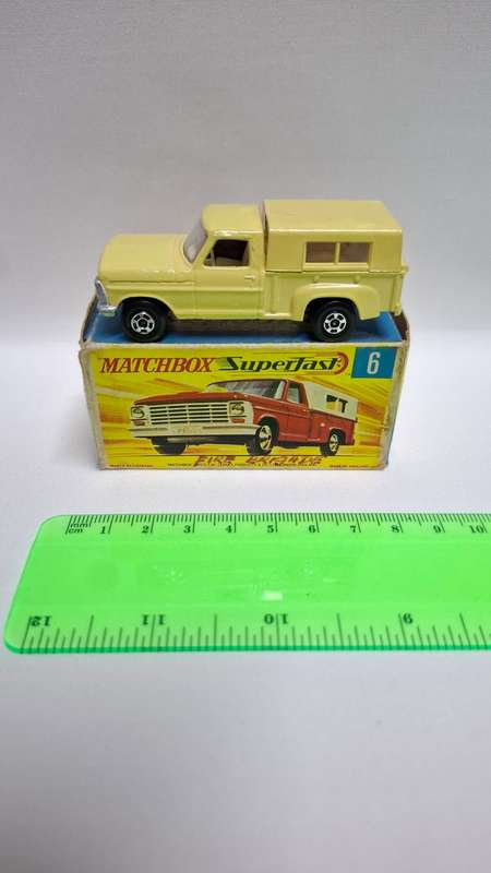 Vintage Matchbox Diecast No.6 "Ford Pick-Up" Made By Lesney - Excellent Condition