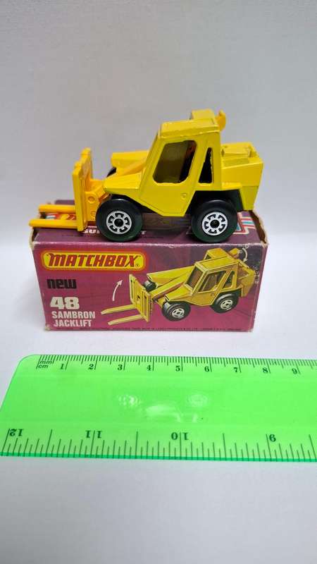 Vintage Matchbox Diecast No.48 "Sambron Jacklift" Made By Lesney - Excellent Condition