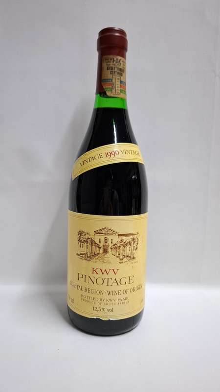 1990 Vintage KWV Pinotage 750ml