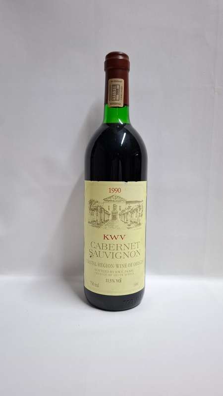 1990 Vintage KWV Cabernet Sauvignon 750ml