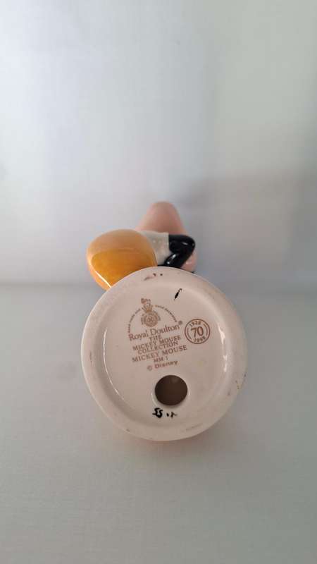Royal Doulton Mickey Mouse Figurine, Limited 70th Anniversary Edition - Excellent Condition
