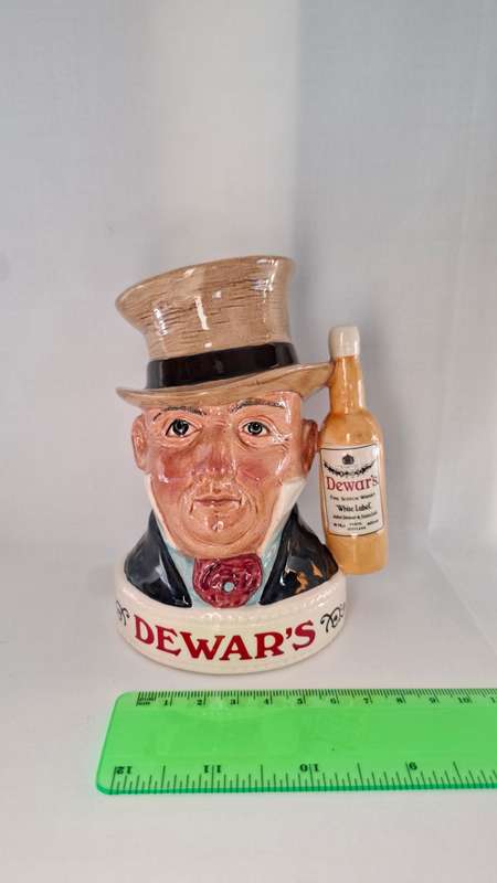 Royal Doulton Whisky Character Jug "Mr Micawber"  - Excellent Condition
