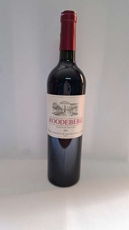 2001  Vintage KWV Roodeberg Red Wine Blend 750ml