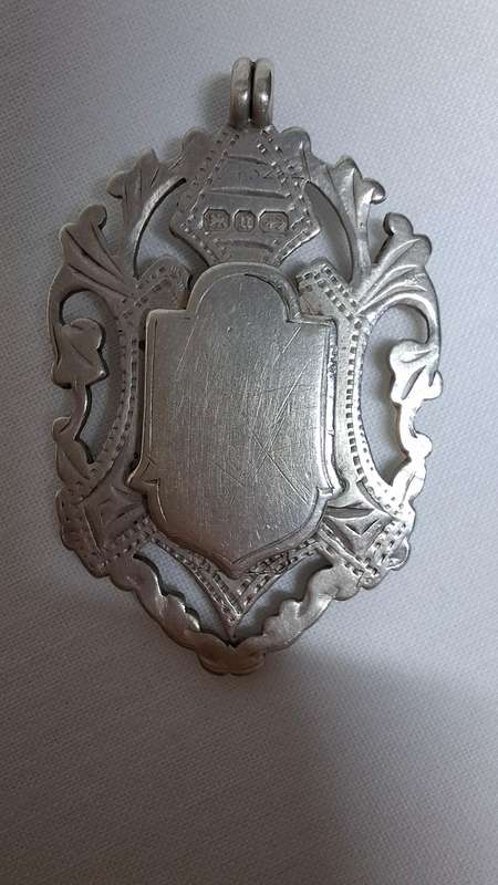 Selection of Two Beautiful Sterling Silver 925 Fob Medals (22g) - Excellent Condition