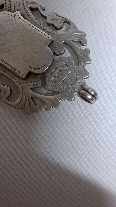 Selection of Two Beautiful Sterling Silver 925 Fob Medals (22g) - Excellent Condition