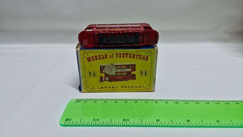 Vintage Lesney DiecastY-3 1907 London 'E' Class Tramcar- Good Condition.