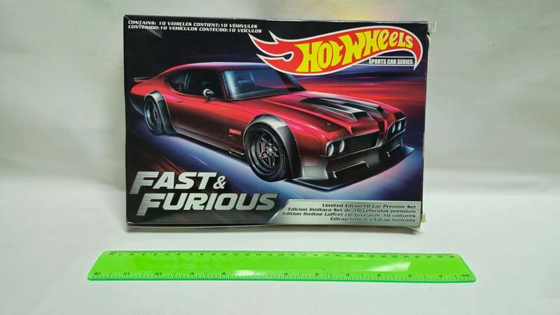 Hot Wheels Premium  Fast & Furious Full Force 10-car set - Excellent Condition