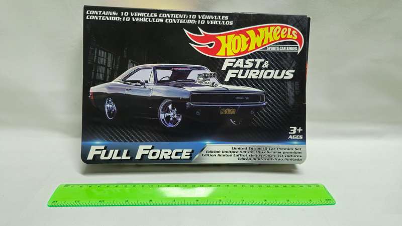 Hot Wheels Premium  Fast & Furious Full Force 10-car set - Excellent Condition