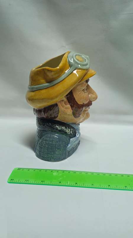 Large Royal Doulton  Character Jug "Veteran Motorist"  - Excellent Condition