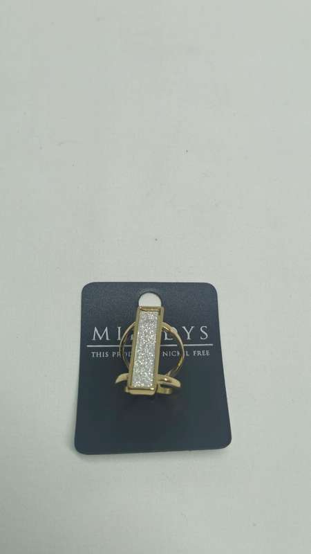 Beautiful Costume Jewellery Set of 5 Rings - Excellent Condition