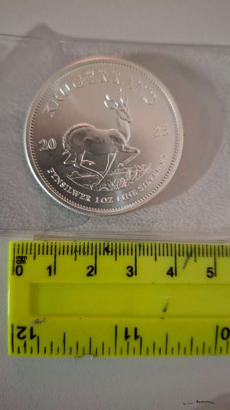South Africa 2025 Krugerrand 1 oz Fine Silver in Excellent Condition