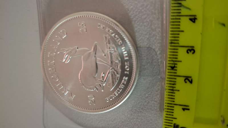 South Africa 2025 Krugerrand 1 oz Fine Silver in Excellent Condition