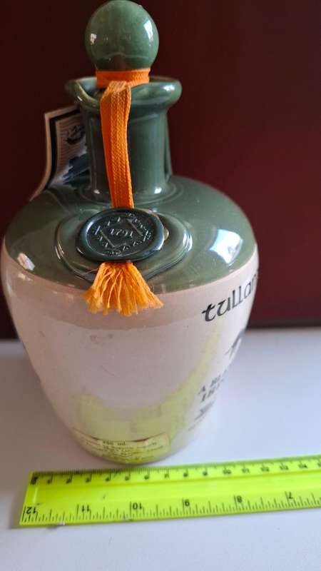 Very Rare Tullamore Dew Blend of Rare Old Irish Whiskey Dublin Ireland Still Sealed in Original Jug