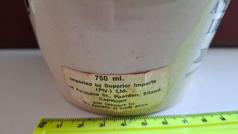 Very Rare Tullamore Dew Blend of Rare Old Irish Whiskey Dublin Ireland Still Sealed in Original Jug