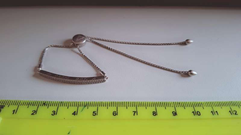Stunning 925 Silver Bracelet with Marcasite Stone with Inscription " I see Fire"  - 5.4 Grams