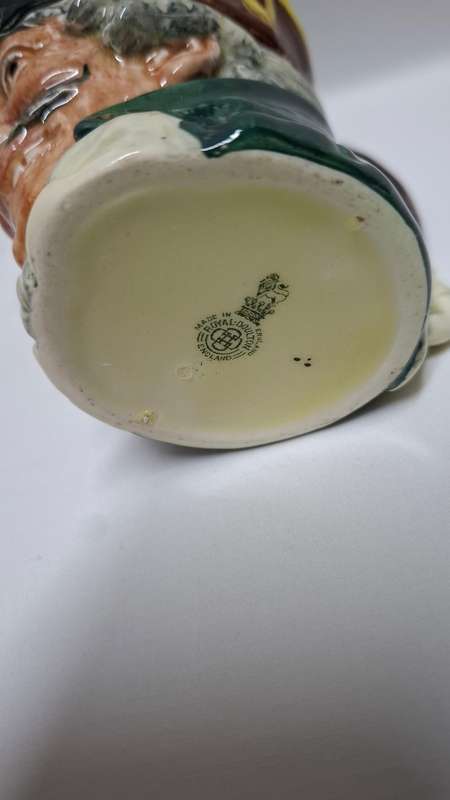 Royal Doulton  Medium Size Character Jug "Dick Turpin" D. 5618 - Excellent Condition