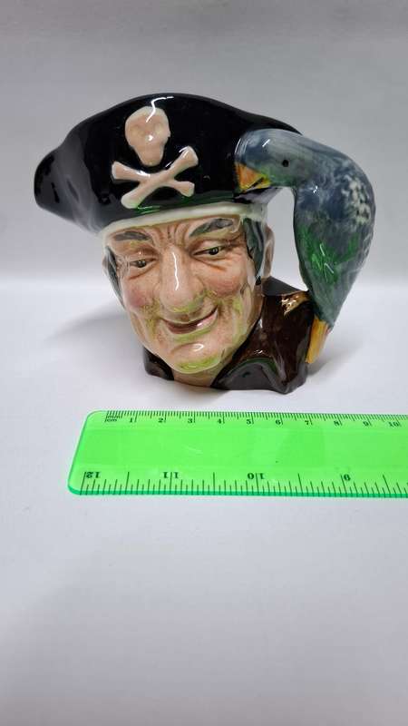 Royal Doulton Medium Size  Character Jug  "Long John Silver" D. 6386 - Excellent Condition