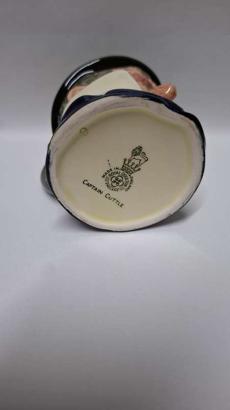Royal Doulton  Medium Size Character Jug "Captain Cuttle D. 5842"  - Excellent Condition
