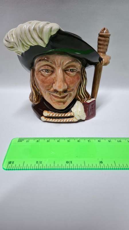 Royal Doulton  Medium Size Character Jug "Aramis " One of the Three Musketeers - Excellent Condition