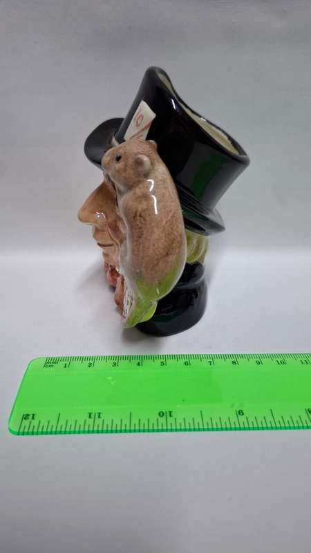 Royal Doulton  Medium Size Character Jug "Mad Hatter D.6602"  - Excellent Condition