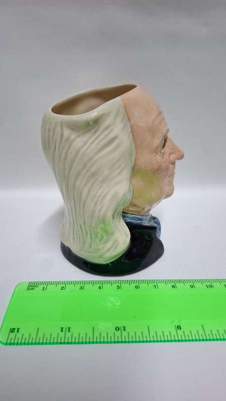 Royal Doulton  Medium Size Character Jug "Benjamin Franklin" D.6695 - Excellent Condition