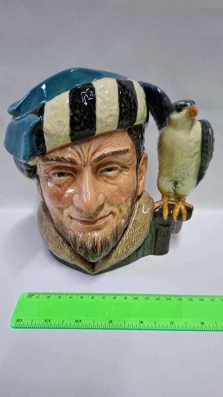 Royal Doulton Large Toby Jug "The Falconer" D. 6533 - Excellent Condition