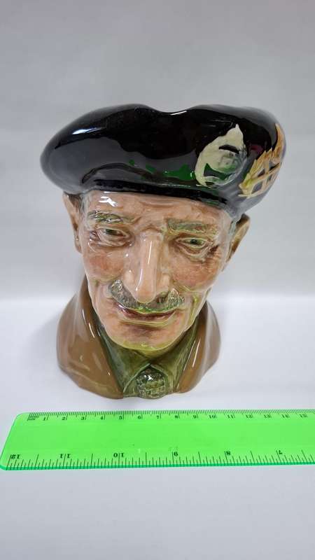 Royal Doulton Large Toby Jug "Monty" D. 6202 - Excellent Condition