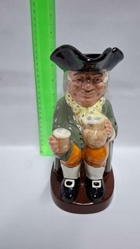 Royal Doulton Large Toby Jug " Happy John " D. 6070 - Excellent Condition