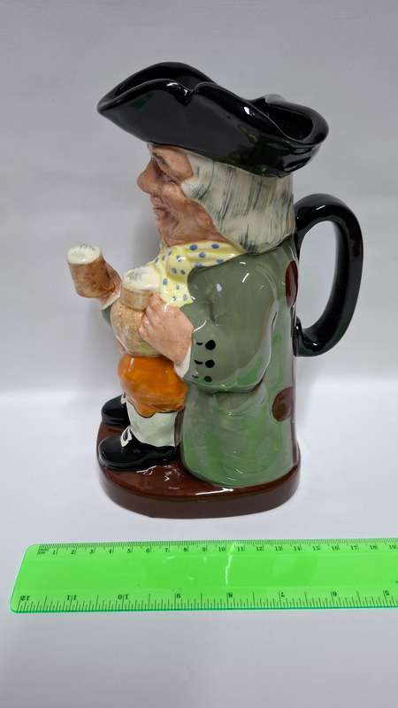 Royal Doulton Large Toby Jug " Happy John " D. 6070 - Excellent Condition