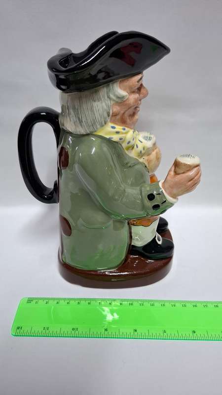 Royal Doulton Large Toby Jug " Happy John " D. 6070 - Excellent Condition