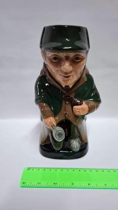 Royal Doulton Large Toby Jug " Sherlock Holmes " D. 6661 - Excellent Condition