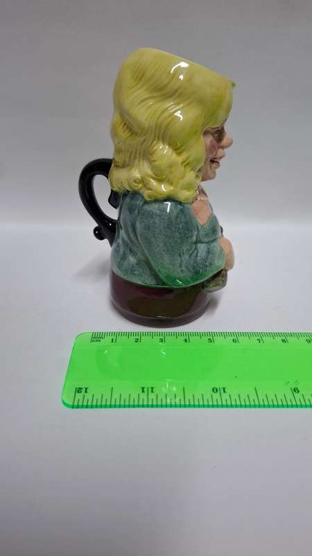Royal Doulton Small Toby Jug " Betty Bitters  " D. 6716 - Excellent Condition