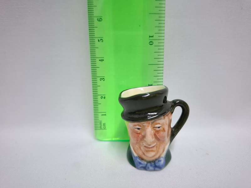 Royal Doulton Miniature Toby Jug "Mr Micawber"  - Excellent Condition